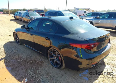 2019 Alfa Romeo Giulia Ti Sport Awd из США, поврежденный, VIN ZARFANBN4K7623117